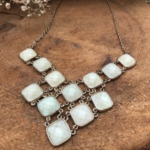 Light Green Statement Necklace